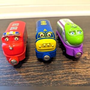 Chuggington rare wooden magnetic trains